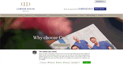 Desktop Screenshot of cornerhousedental.com